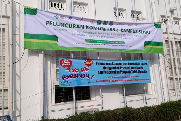 Peluncuran Komunitas dan Kampus Sehat