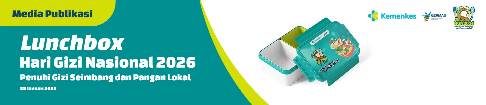 Merchandise Hari Gizi Nasional 2026 Lunchbox