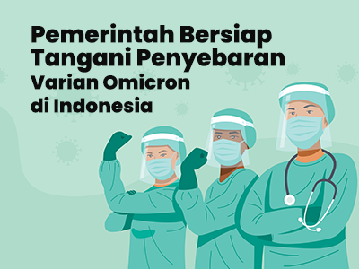 Pemerintah Bersiap Tangani Penyebaran Varian Omicron di Indonesia