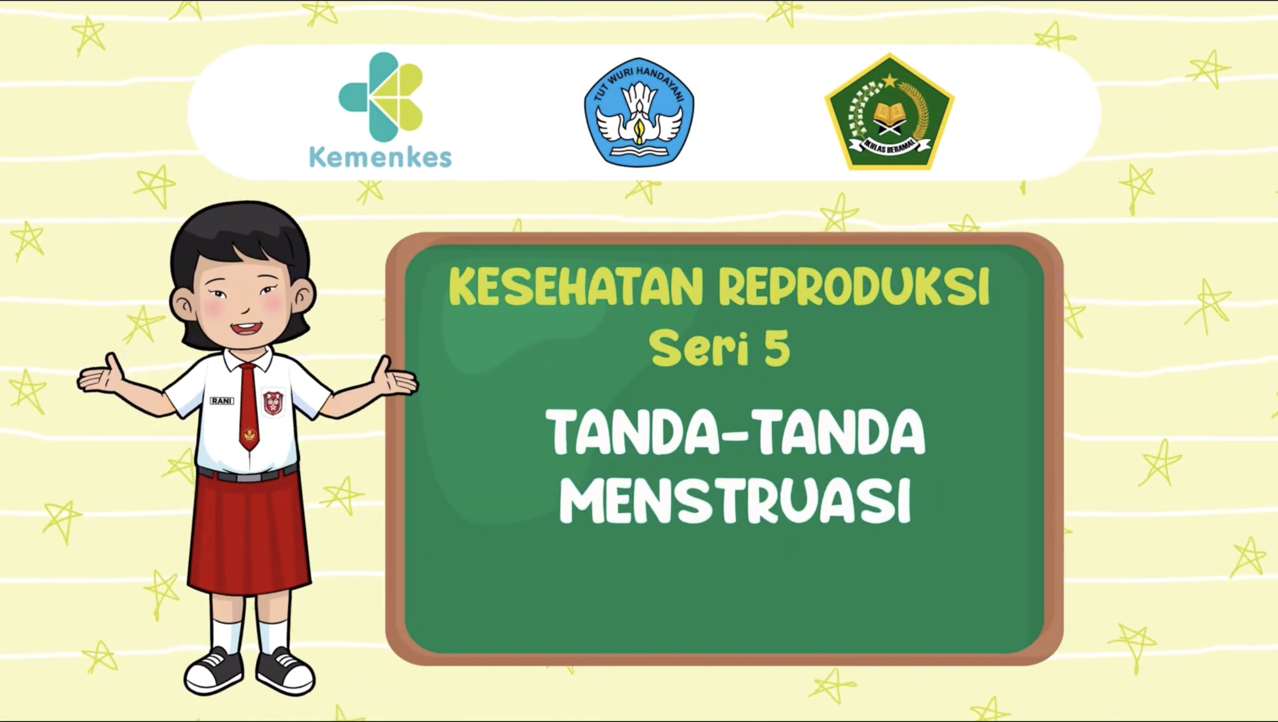 Video Animasi Kesehatan Reproduksi: Seri 5 Tanda-Tanda Menstruasi 