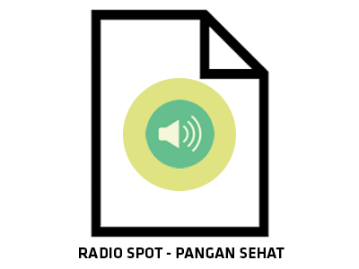 Audio :  Radio Spot Pangan Sehat