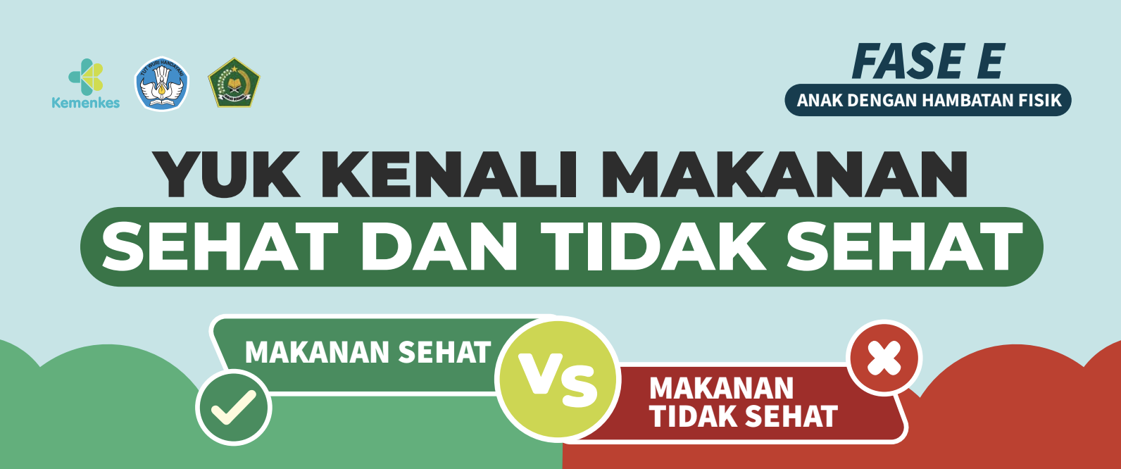 Infografis Kenali Makanan Sehat dan Tidak Sehat