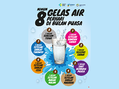 Poster : Air Putih Puasa 70x100