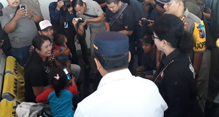 Menteri Kesehatan Tinjau Pelayanan Kesehatan Arus Balik 2019