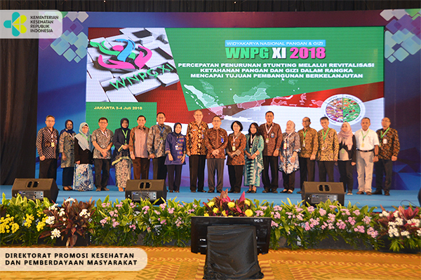 Kegiatan Widyakarya Nasional Pangan dan Gizi (WNPG) 2018 di Hotel Bidakara 1