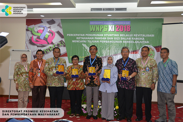Kegiatan Widyakarya Nasional Pangan dan Gizi (WNPG) 2018 di Hotel Bidakara 5