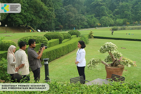 Shooting untuk Asian Games 2018 di Kebun Raya Bogor 1