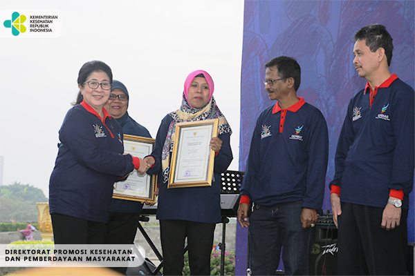 Peringatan Hari TB Sedunia di Monas