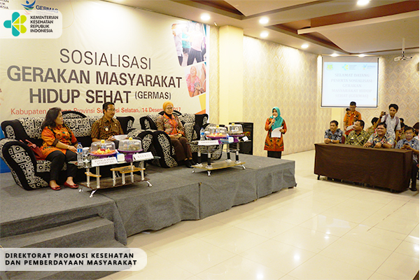 Kegiatan Sosialisasi GERMAS Di Pinrang &amp; Sidrap 1