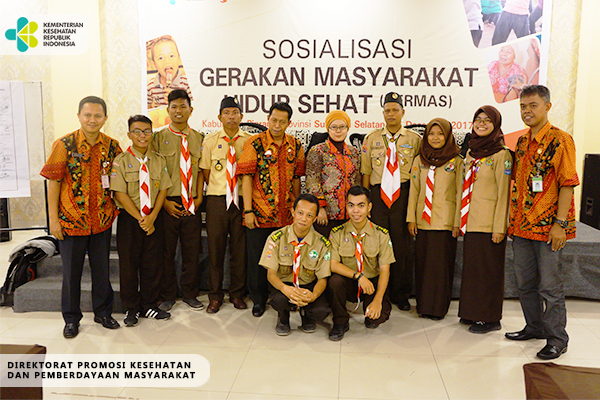 Kegiatan Sosialisasi GERMAS Di Pinrang &amp; Sidrap 5