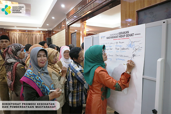 Sosialisasi GERMAS Di Lubuk Basung 5