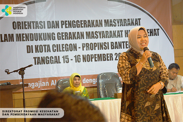 Sosialisasi GERMAS Bersama Ormas Pengajian Al-Hidayah-Cilegon 3
