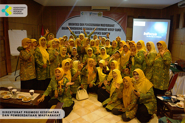 Sosialisasi GERMAS Bersama Ormas Pengajian Al-Hidayah-Cilegon 5