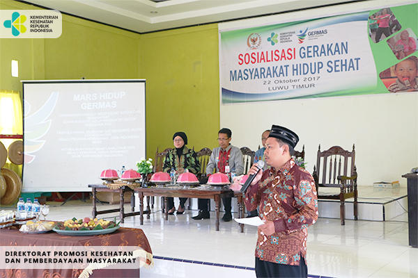 Sosialisasi GERMAS di Luwu Timur 3