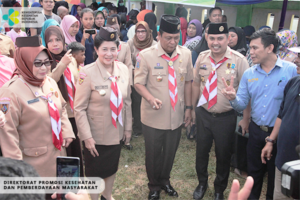 Peringatan Hari Ulang Tahun Saka Bakti Husada di Tanah Bumbu, Kalimantan Selatan