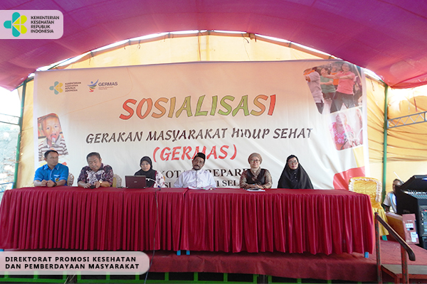 Kegiatan Sosialisasi GERMAS di Pare Pare 2017