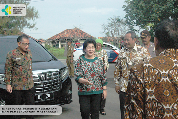 Kunjungan Menteri Kesehatan ke Pekalongan