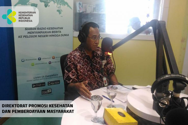 Siaran Radio Kesehatan bersama Direktur Promkes