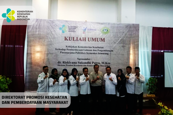 Kegiatan Kuliah Umum di Poltekkes Semarang