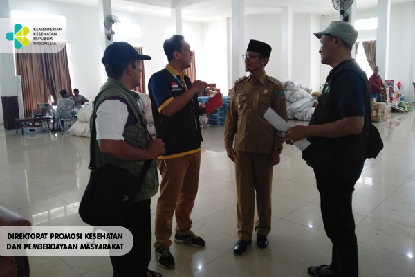 Tim TGC Promkes Terjun ke Lokasi Gempa Halmahera Selatan