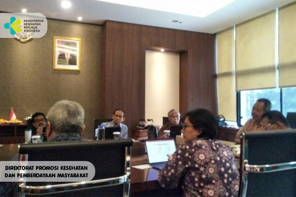 Rapat Menindaklanjuti Arahan Ibu Menkes Tentang Program Germas