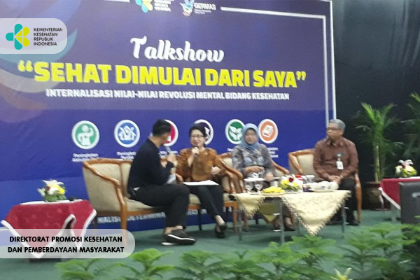 Talkshow Kesehatan Kemenkes: Sehat Dimulai Dari Saya 