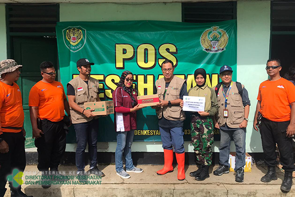 TGC Promkes Distribusikan Bantuan dari Mitra ke Korban Banjir Bogor dan Lebak