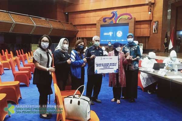 Pelaksanaan Vaksinasi di Kementerian Pariwisata dan Ekonomi Kreatif Hari Pertama
