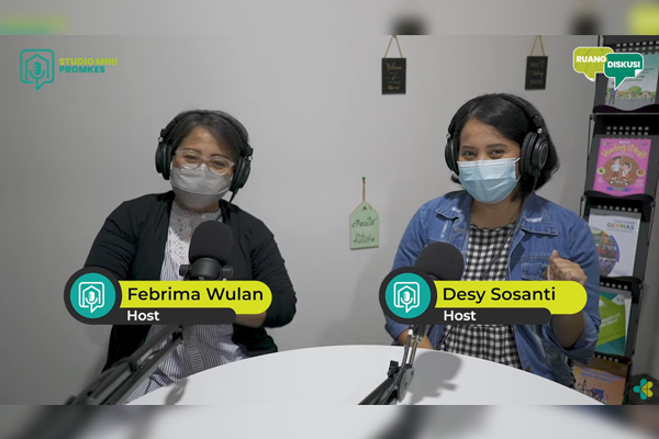 Foto Studio Mini Promkes Podcasat #1 [Ruang Diskusi] - Rokok dan Anak Muda