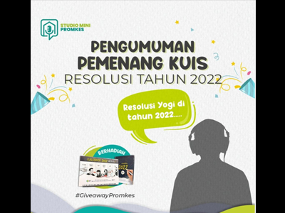 Foto Pengumuman pemenang #GiveawayPromkes #StudioMiniPromkes