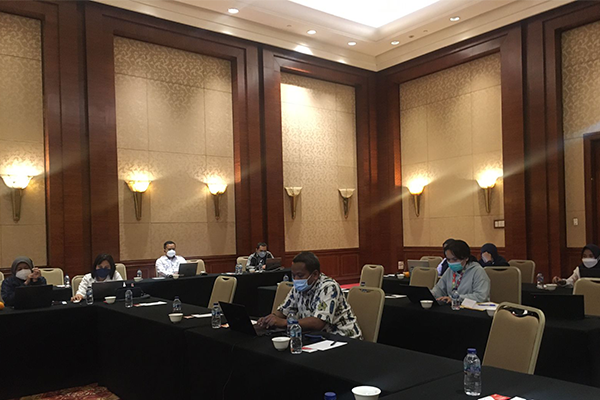 Foto Kegiatan Rapat Tindak Lanjut Integrasi Aplikasi Komdat Kesmas