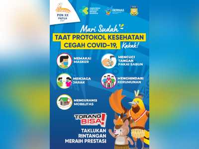 Kumpulan Media Sehat PON XX Papua