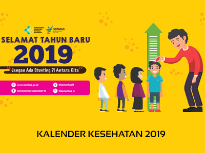 Kalender: Kalender Kesehatan Promkes 2019 untuk di Meja