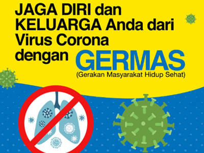 Materi Medsos: Jaga Diri dan Keluarga dari Virus Corona dengan GERMAS