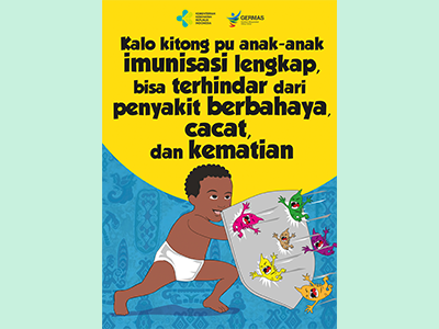 Flyer : Flyer Papua Imunisasi 1