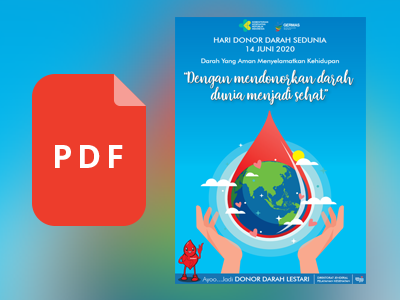 Poster Hari Donor Darah Sedunia 2020