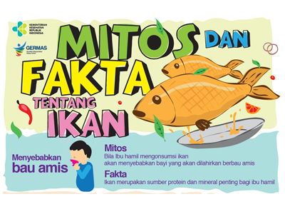 Flyer : Mitos Fakta Ikan 2017