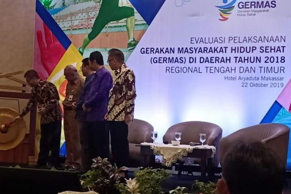 Evaluasi Pelaksanaan GERMAS Regional Tengah dan Timur