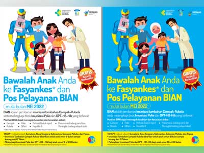 Poster BIAN dengan Logo BIAN untuk Orang Tua