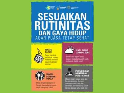 Flyer : Puasa Rutinitas Gaya Hidup 15x21cm