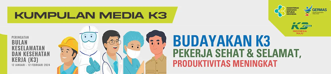 Media K3 - Umbul-umbul Budayakan K3 D 58x380cm