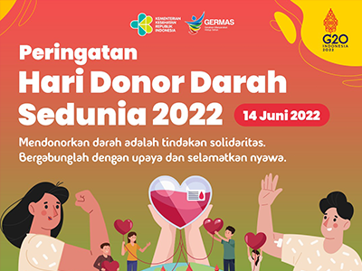 Media Sosial: Selamat Hari Donor Darah Sedunia Tahun 2022