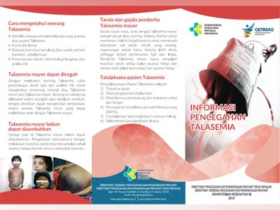 Leaflet Informasi Pencegahan Talasemia
