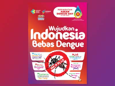 Flyer Wujudkan Indonesia Bebas Dengue