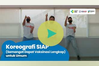 Koreografi SIAP (Semangat Dapat Vaksinasi Lengkap) untuk Umum