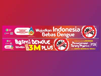 Spanduk ASEAN Dengue Day 2022