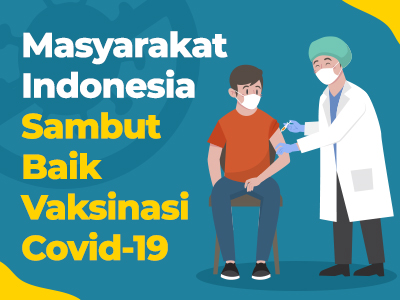 Masyarakat Indonesia Sambut Baik Vaksinasi Covid-19