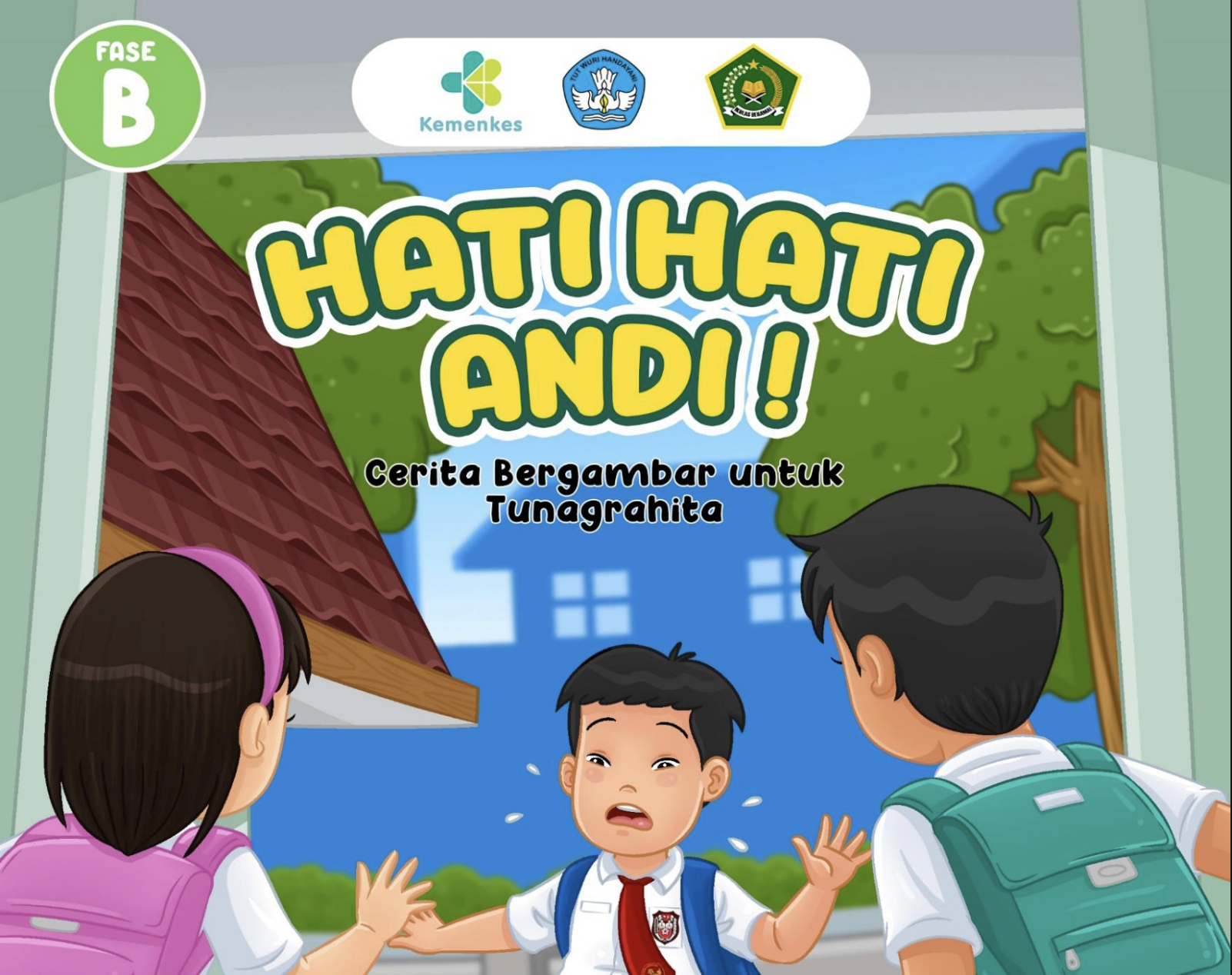 Komik Hati-Hati Andi (Pencegahan Cedera)