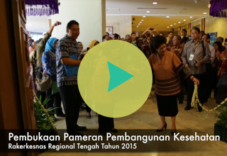 Rakerkesnas Regional Tengah Tahun 2015 -Pameran Kesehatan