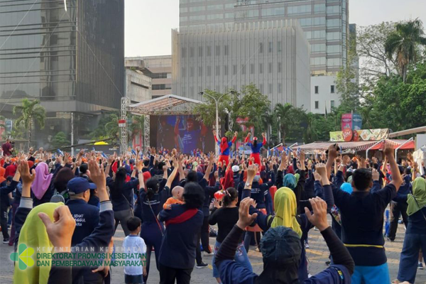 Kemenkes Ajak Masyarakat Budayakan Germas Pada Puncak HKN Ke 55